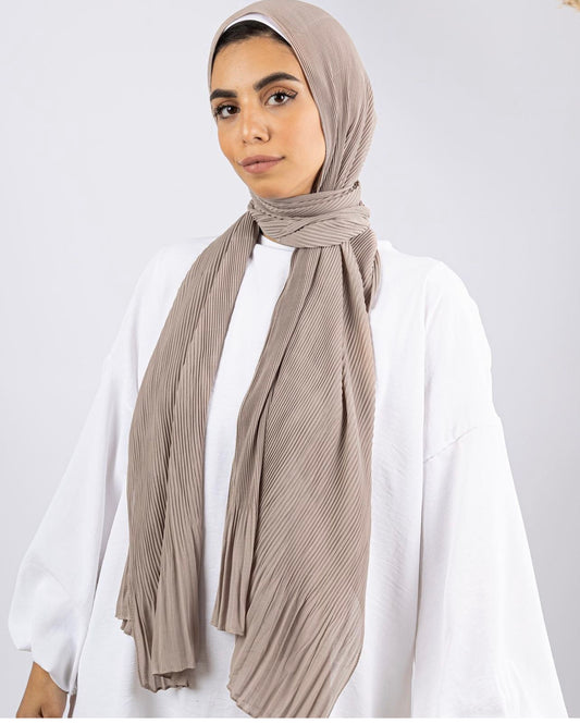 Pleated Chiffon Hijab